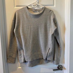 Athleta pullover sweatshirt in size XXS with side zippers